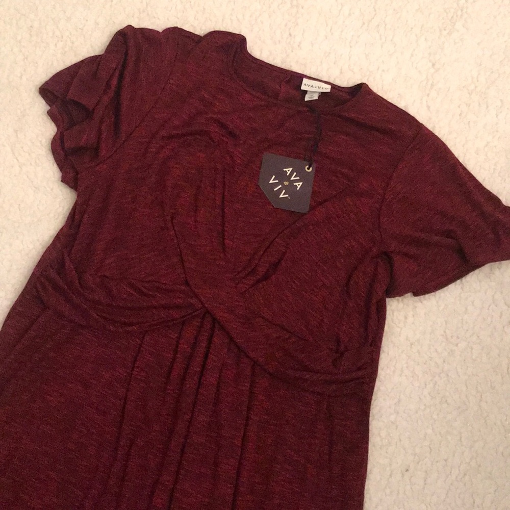 Ava & Viv Red Dress